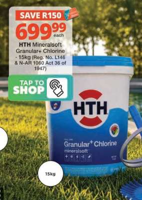 HTH Mineralsoft Granular+ Chlorine