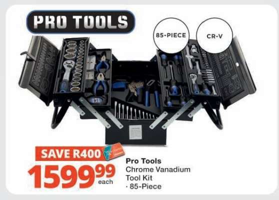 Pro Tools Chrome Vanadium Tool Kit