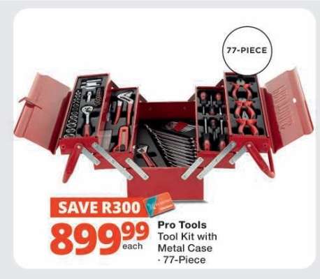 Pro Tools Tool Kit with Metal Case