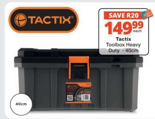 Tactix Toolbox Heavy Duty