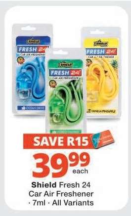 Shield Fresh 24 Car Air Freshener