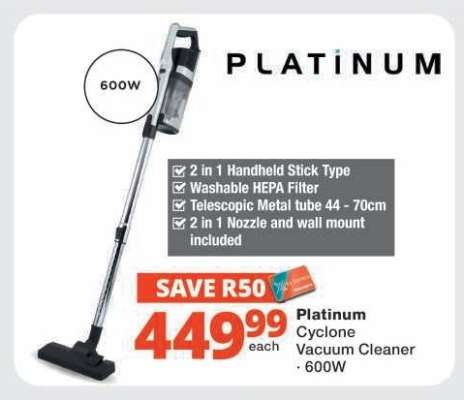 Platinum Cyclone Vacuum Cleaner