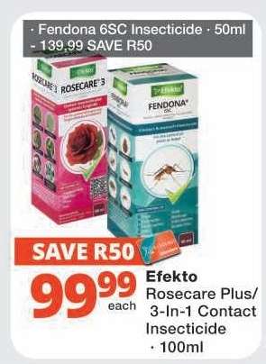 Efekto Rosecare Plus/3-In-1 Contact Insecticide