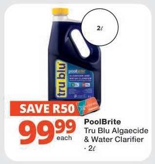PoolBrite Tru Blu Algaecide & Water Clarifier