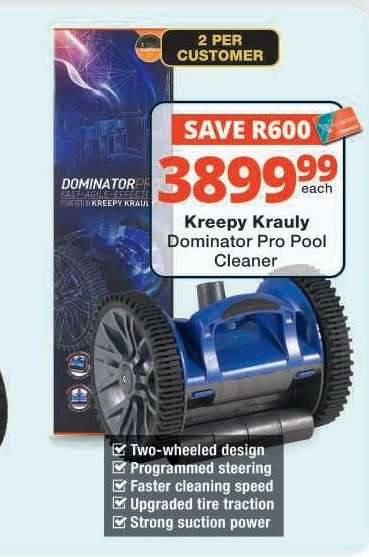 Kreepy Krauly Dominator Pro Pool Cleaner