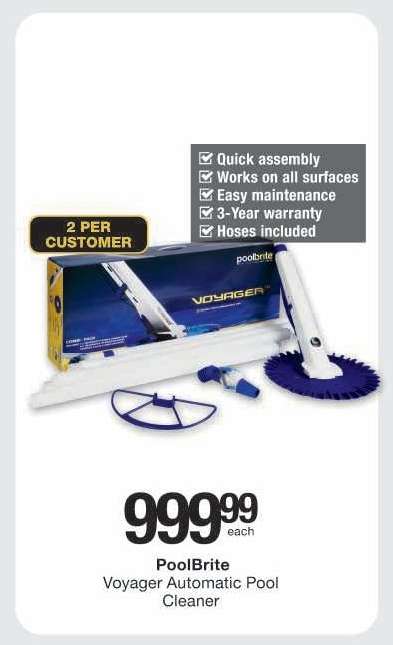 PoolBrite Voyager Automatic Pool Cleaner