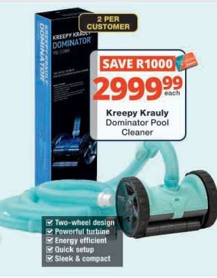 Kreepy Krauly Dominator Pool Cleaner