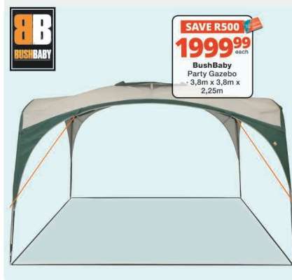 BushBaby Party Gazebo