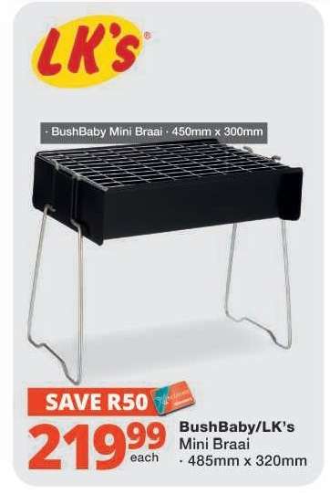 BushBaby/LK's Mini Braai