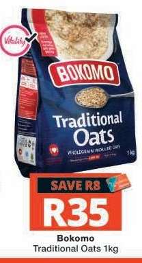 Bokomo Traditional Oats 1kg