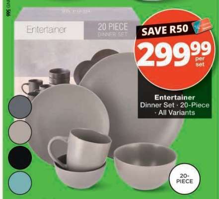 Entertainer Dinner Set