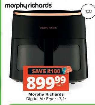 Morphy Richards Digital Air Fryer - 7,2ℓ