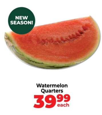 Watermelon Quarters