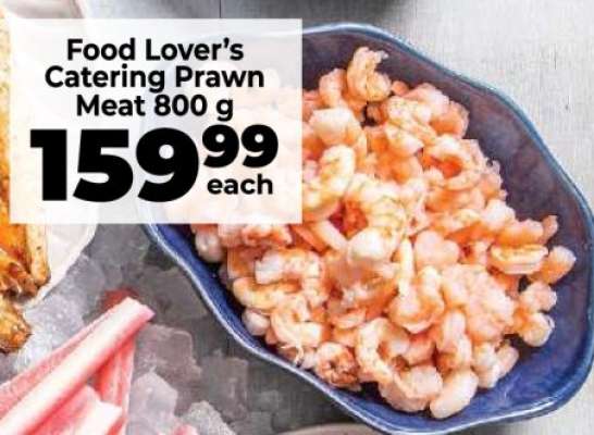 Food Lover’s Catering Prawn Meat 800 g