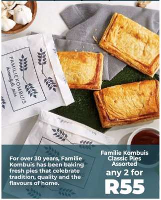 Familie Kombuis Classic Pies Assorted