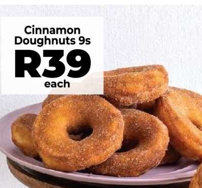 Cinnamon Doughnuts 9s