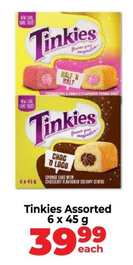Tinkies Assorted