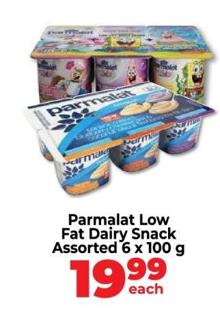 PARMALAT LOW FAT DAIRY SNACK