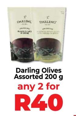 Darling Olives Assorted 200 g