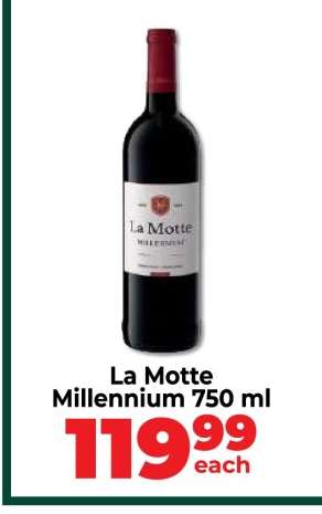 La Motte Millennium 750 ml