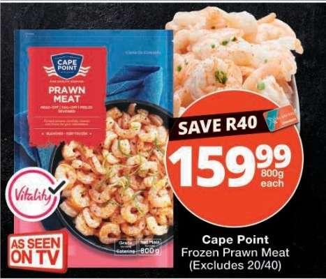 Cape Point Frozen Prawn Meat