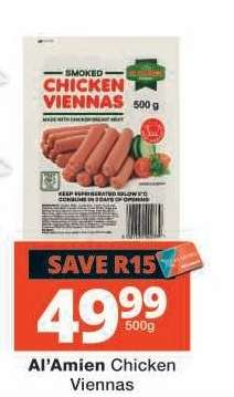 Al'Amien Chicken Viennas