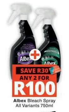 Albex Bleach Spray