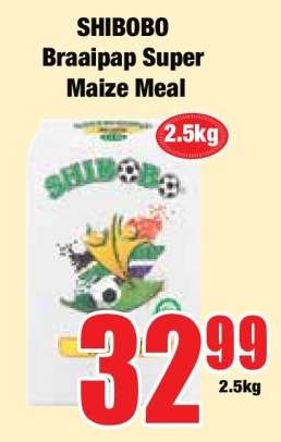 SHIBOBO Braaipap Super Maize Meal