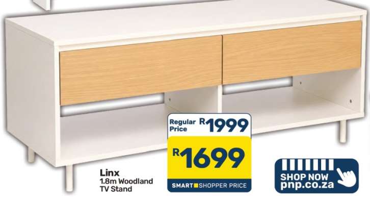 Linx 1.8m Woodland TV Stand