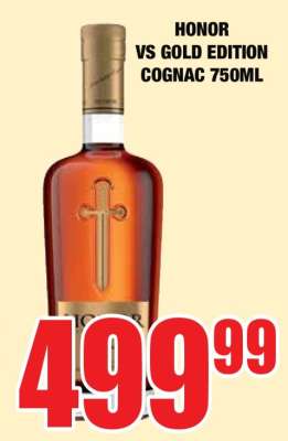 HONOR VS GOLD EDITION COGNAC 750ML
