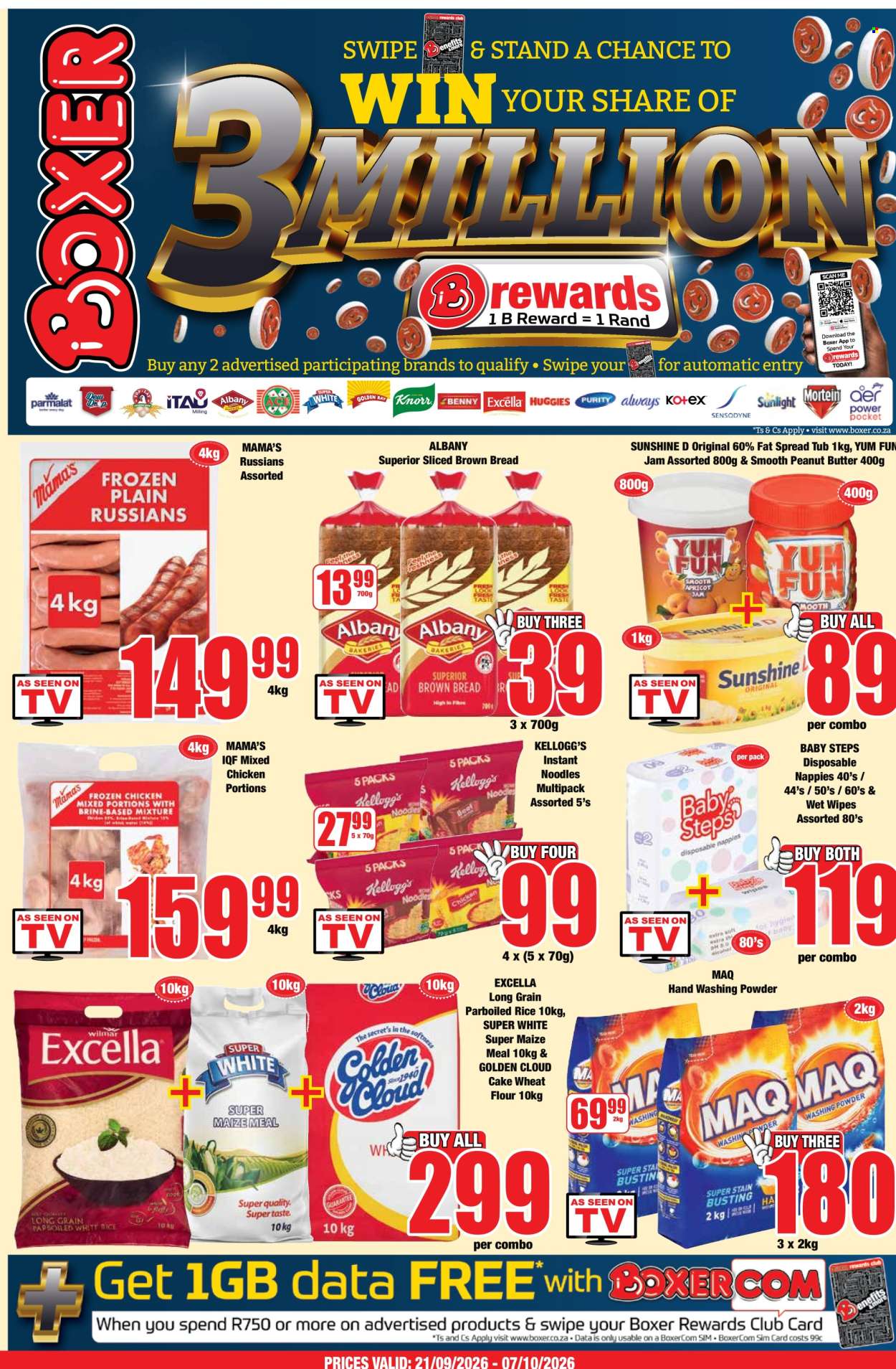 Boxer specials - 21/09/2026 - 07/10/2026. Page 1