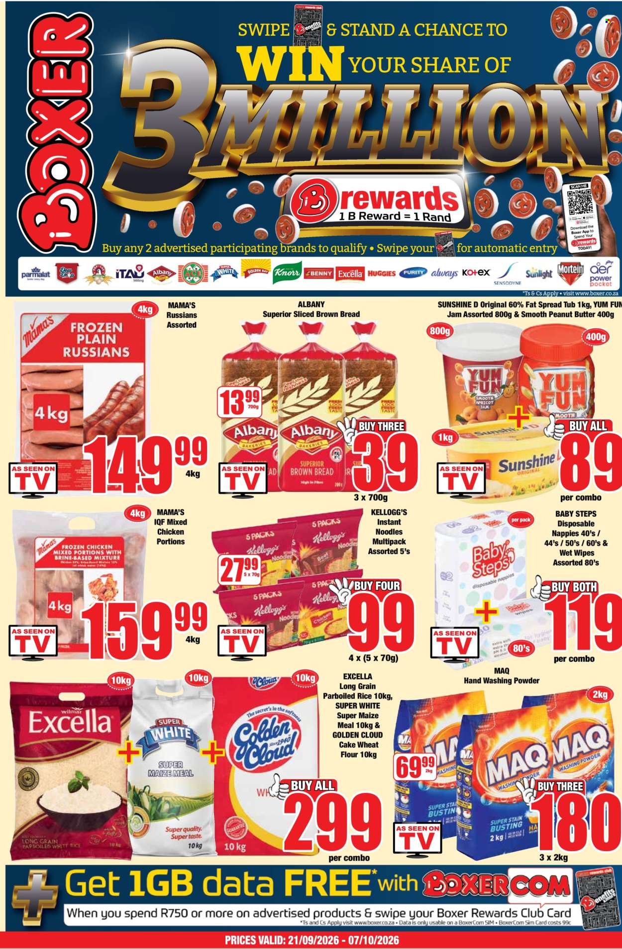 Boxer specials - 21/09/2026 - 07/10/2026. Page 1