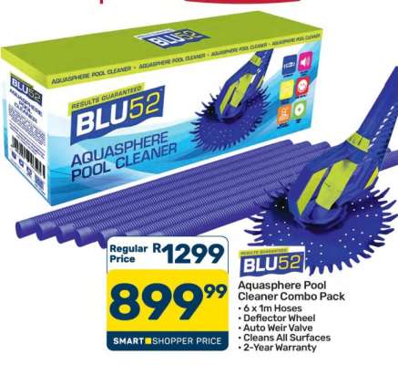 BLU52 Aquasphere Pool Cleaner Combo Pack
