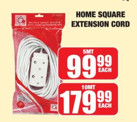 HOME SQUARE EXTENSION CORD