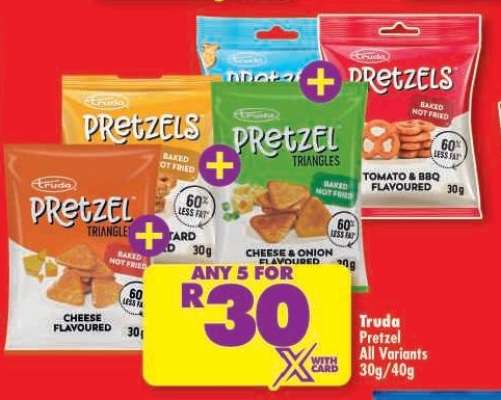 Truda Pretzel All Variants 30g/40g