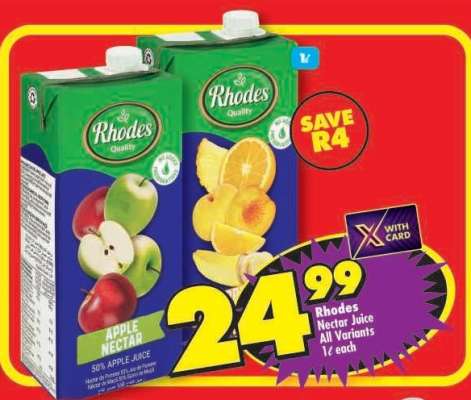 Rhodes Nectar Juice