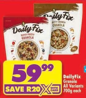 DailyFix Granola