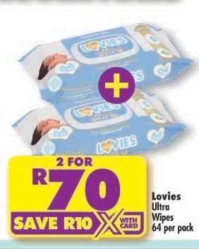 Lovies Ultra Wipes