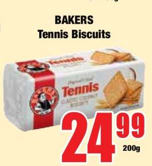 Bakers Tennis Biscuits