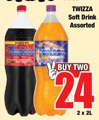 TWIZZA Soft Drink Assorted