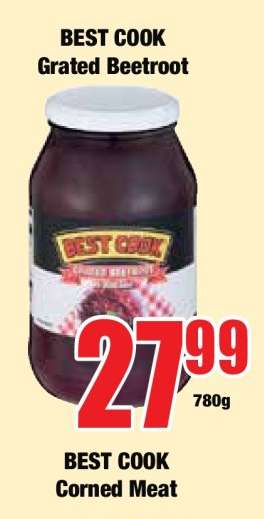 BEST COOK Grated Beetroot