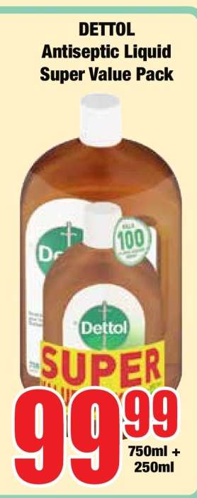 DETTOL Antiseptic Liquid Super Value Pack