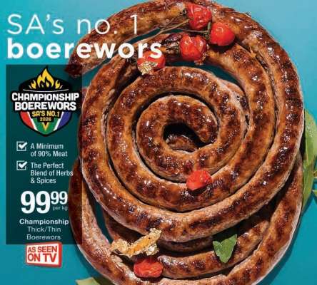 CHAMPIONSHIP BOEREWORS