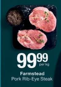 Farmstead Pork Rib-Eye Steak