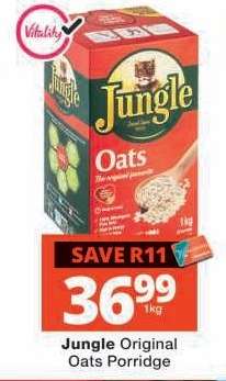 Jungle Original Oats Porridge