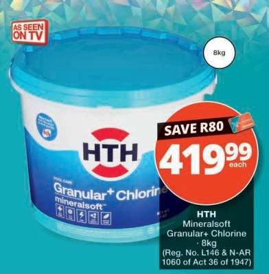 HTH Mineralsoft Granular+ Chlorine