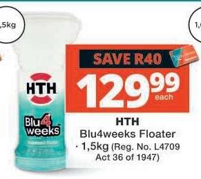 HTH Blu4weeks Floater