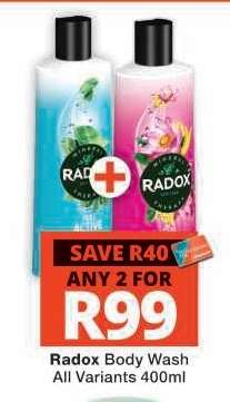 RADOX Body Wash