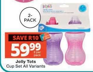 Jolly Tots Cup Set All Variants