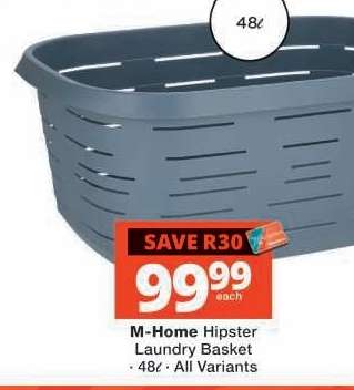 M-Home Hipster Laundry Basket